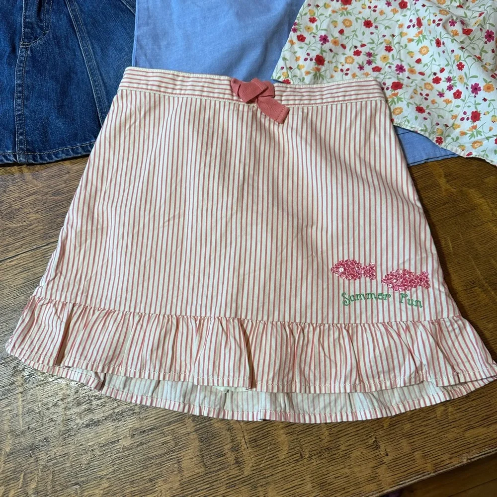Girls lot of 4 sz 6-8 Gymboree Nautica Oshkosh Bgosh‎